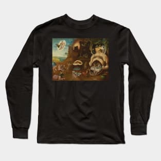 The Vision of Tundale - Follower of Hieronymus Bosch Long Sleeve T-Shirt